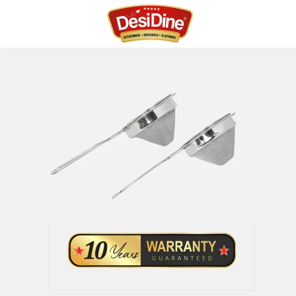 DesiDine Stainless Steel Tea and Coffee Strainer - Image 4