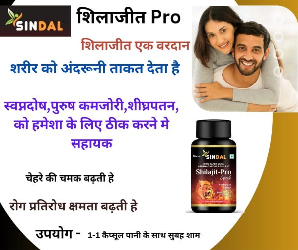 Sindal Shilajit-Pro Capsule - Image 2